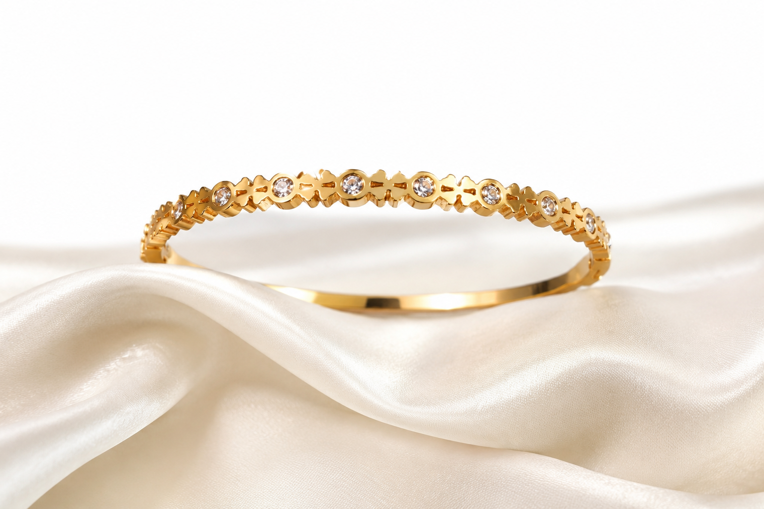 Floral Crystal bracelet