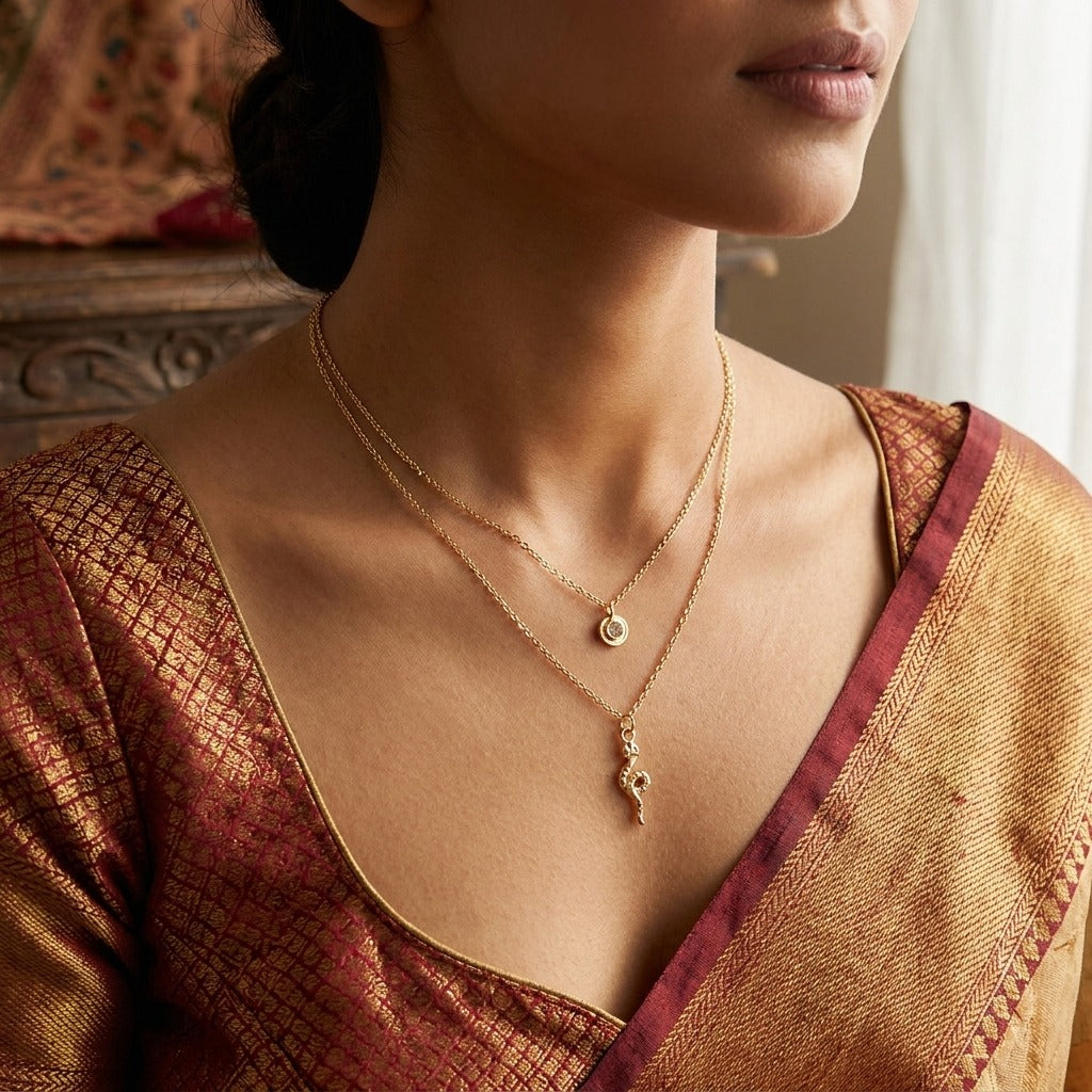 Celestial Charm Layered Necklace