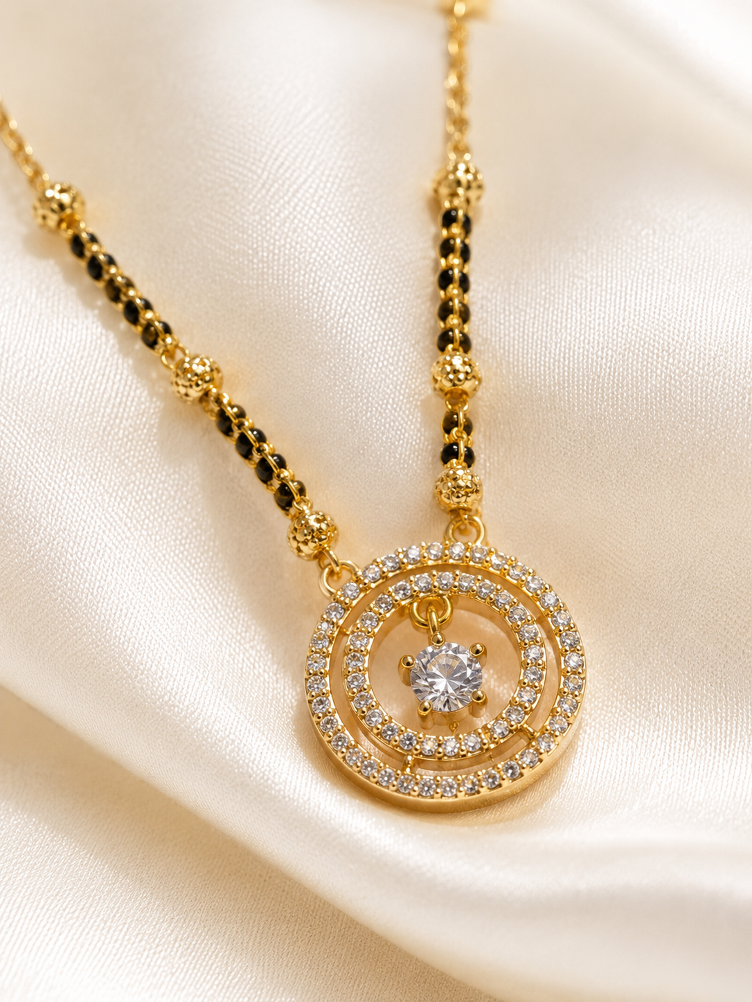 Celeste Halo Mangalsutra