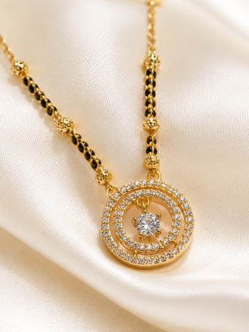 Celeste Halo Mangalsutra
