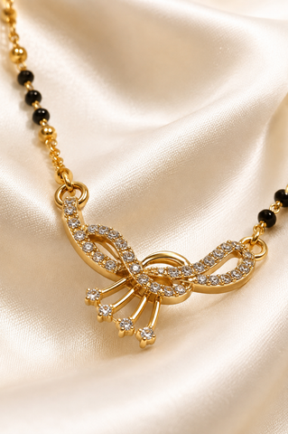 Elegant Bow Mangalsutra
