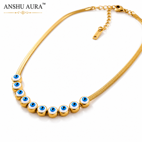 Evil Eye Gold Necklace