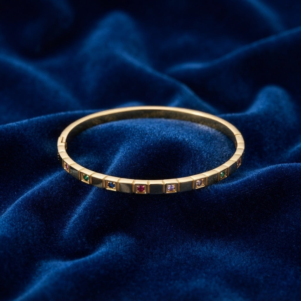 Elegant Multi-Color Stone