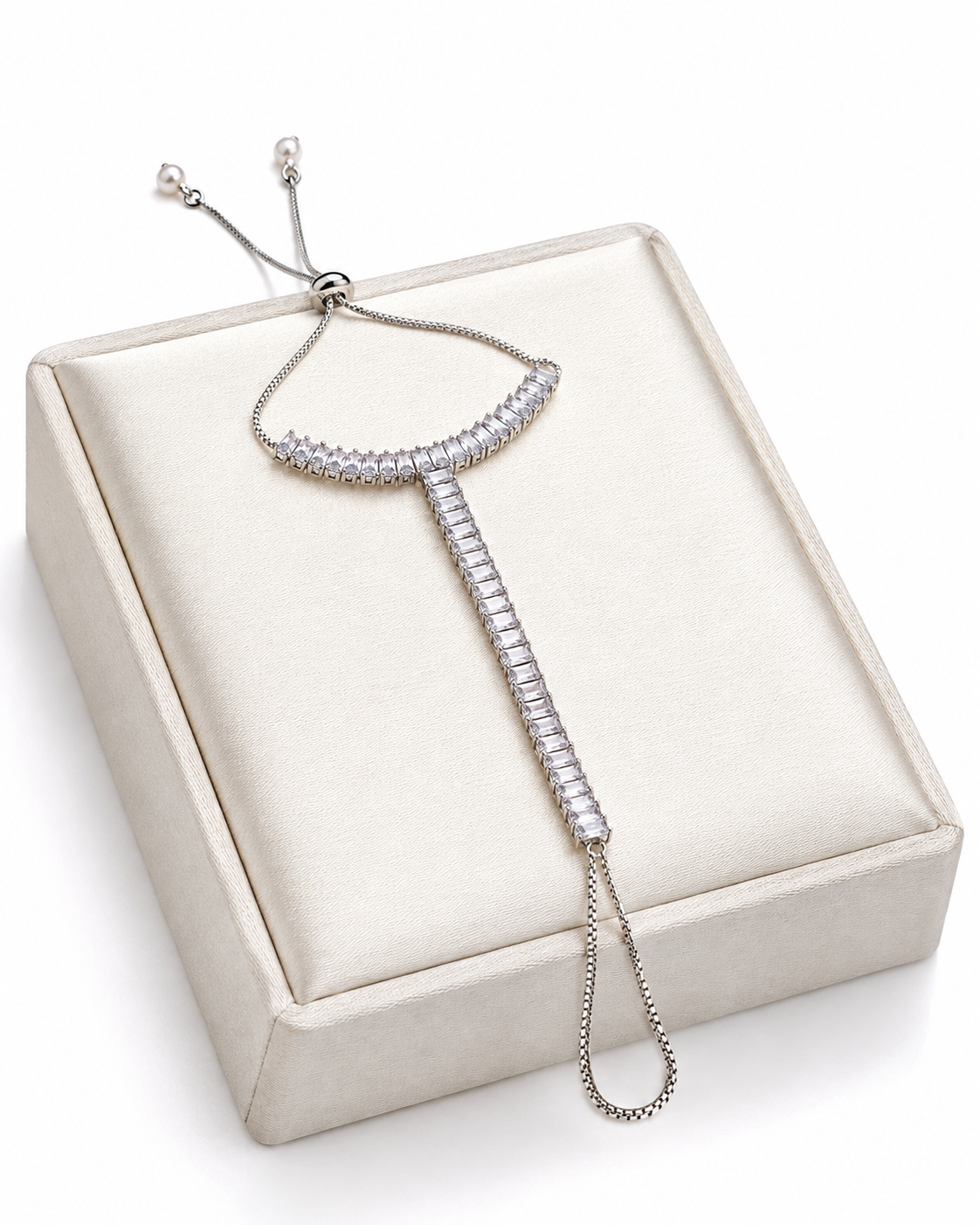 Crystal Hand Chain Bracelet