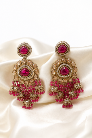 Chandbali Jhumka Earrings