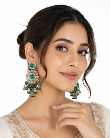 Chandbali Jhumka Earrings