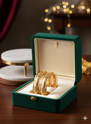 Anshuaura.com - Exquisite Gold Bangles & Heritage Jewelry