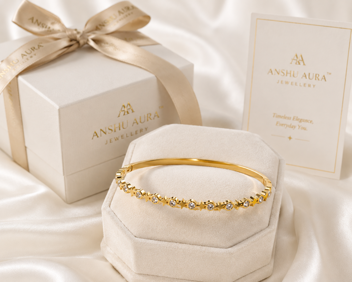 Celeste Crystal Bangle