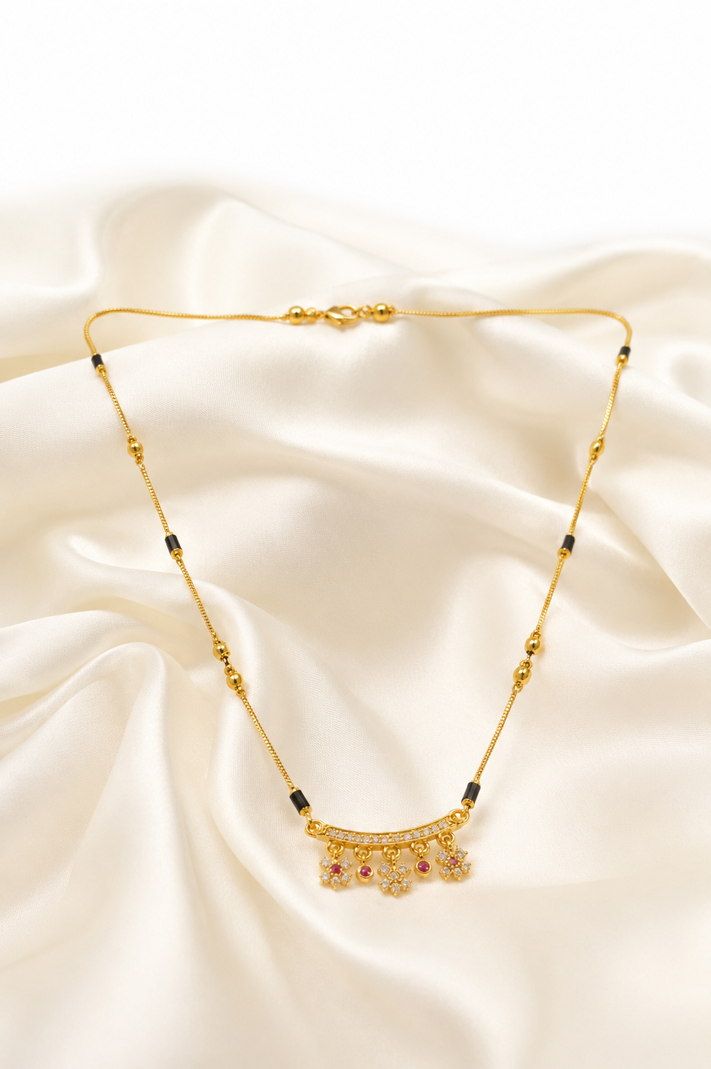 Ruby Drop Necklace