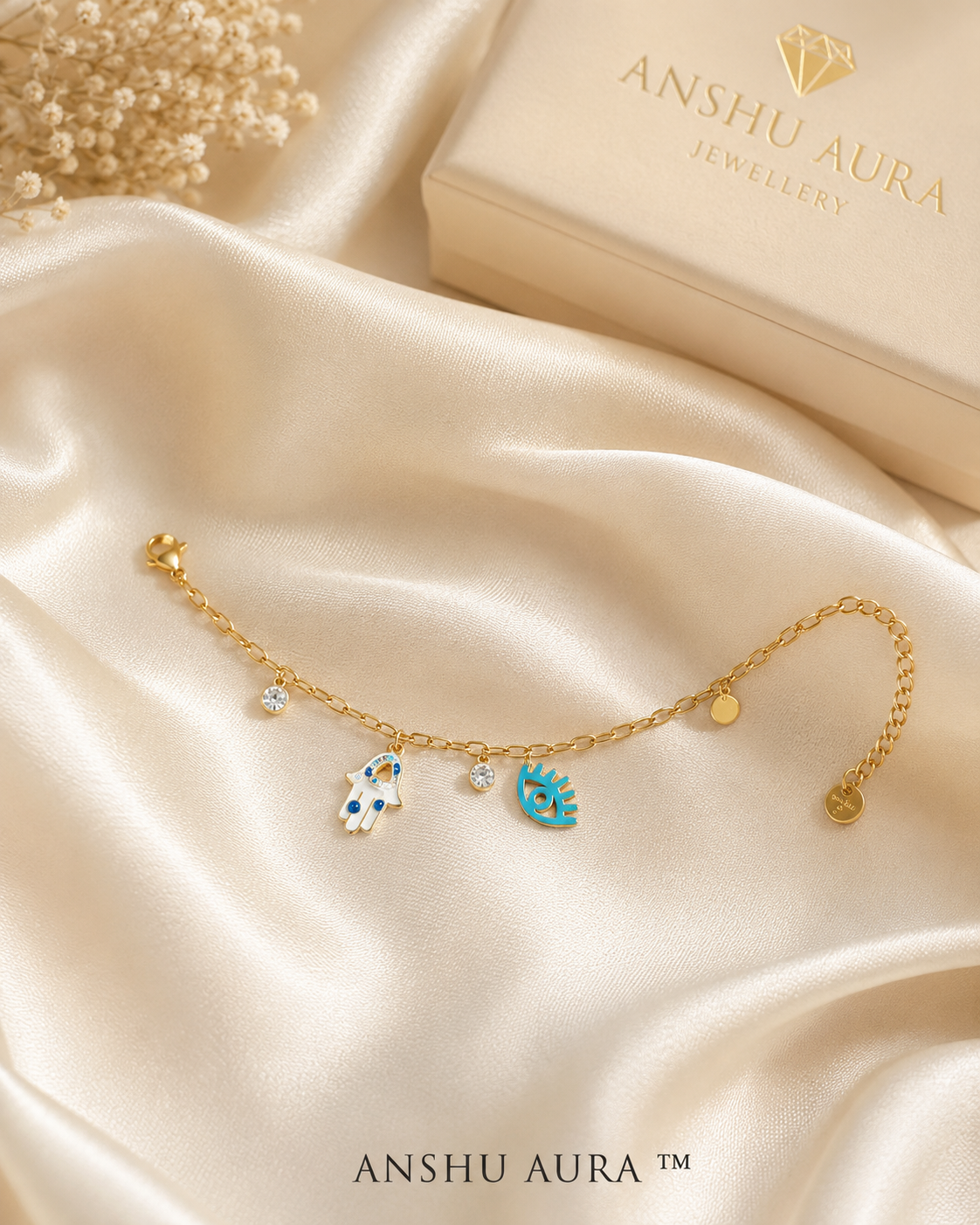 Evil Eye & Hamsa Charm
