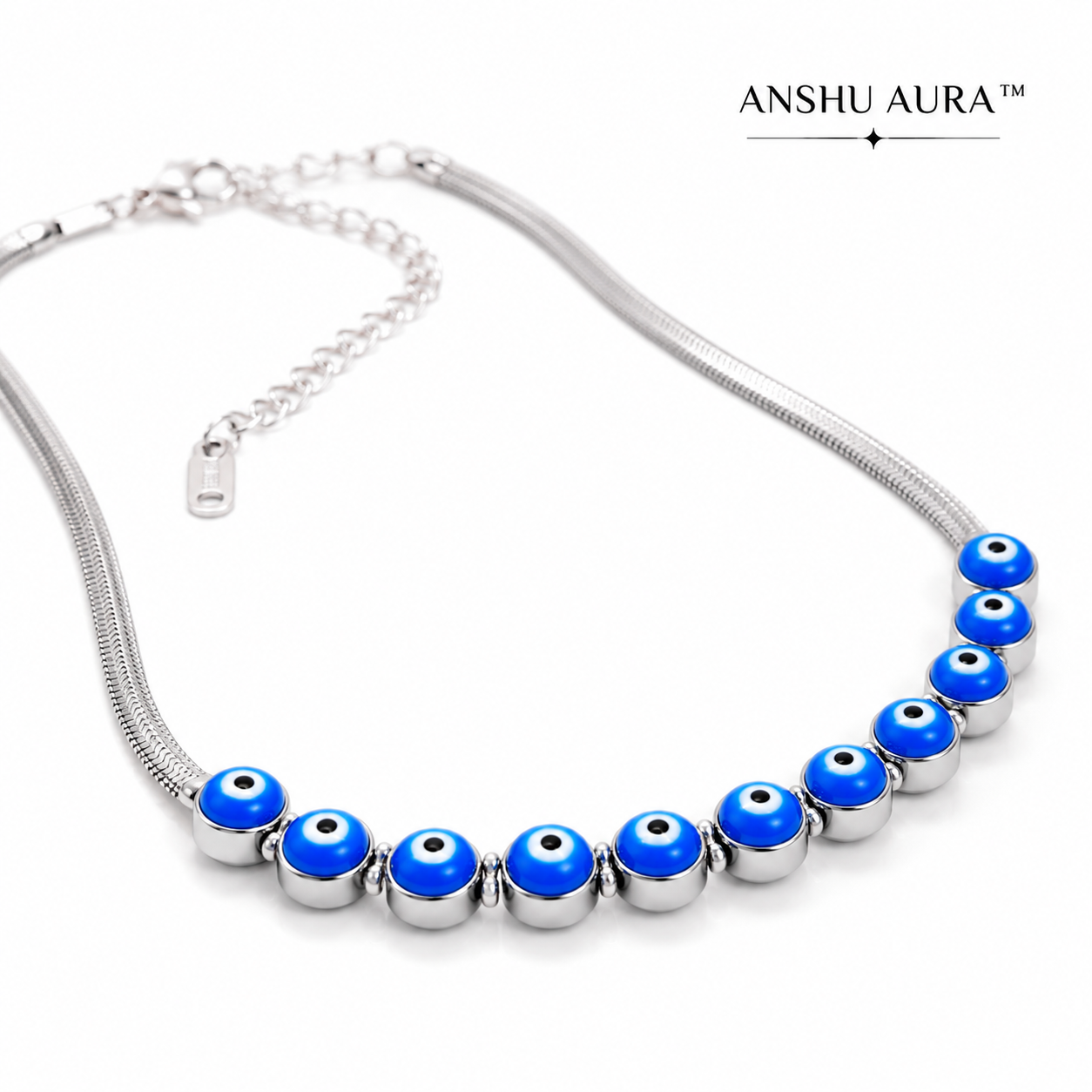 Blue Evil Eye Necklace