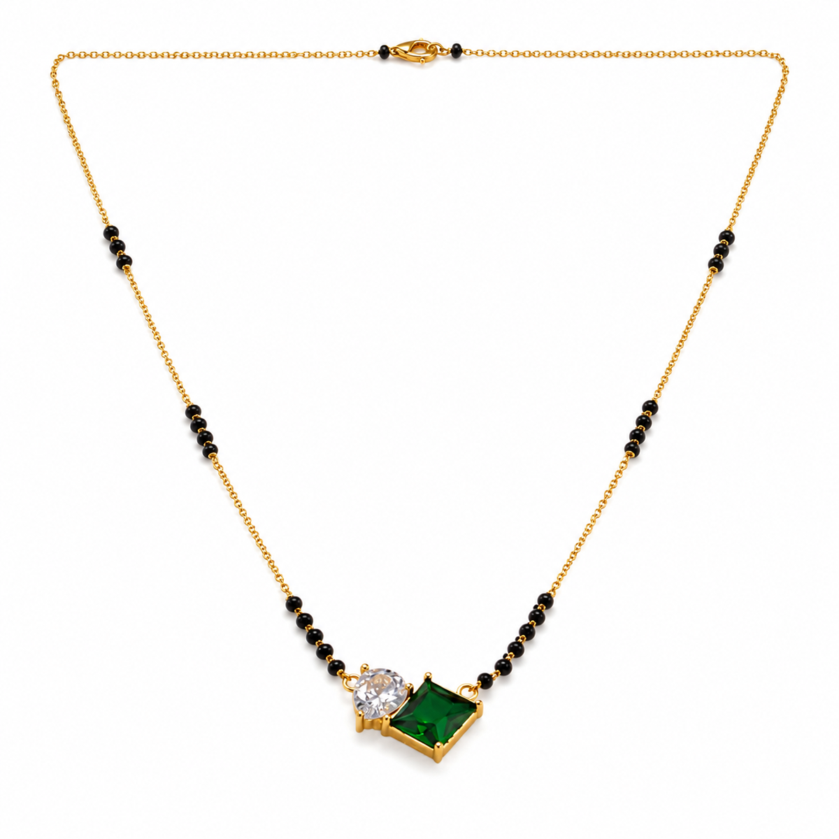 Emerald Mangalsutra
