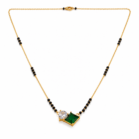 Emerald Mangalsutra