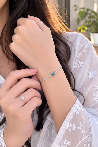 Amulet Evil Eye Zirconia Bracelet