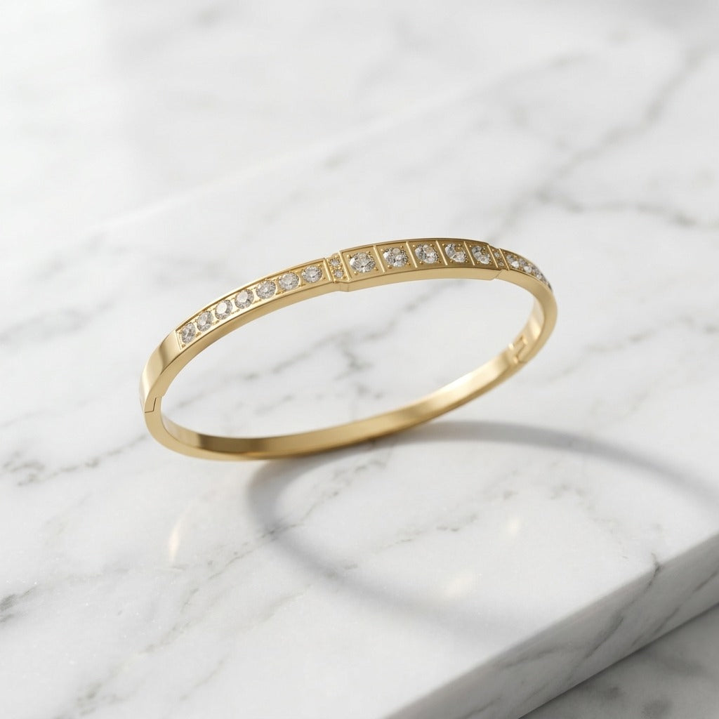Luxe Crystal Gold