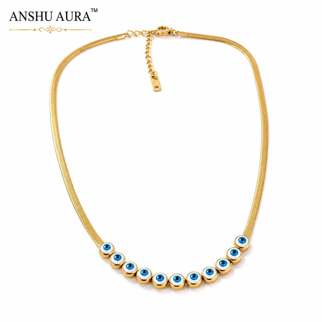 Evil Eye Gold Necklace