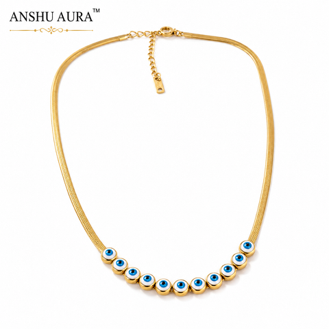 Evil Eye Gold Necklace