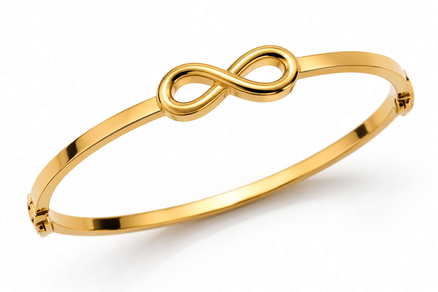 Infinity Gold Plated Bracelet for Women