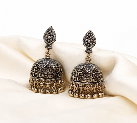 Vintage Rose Jhumka