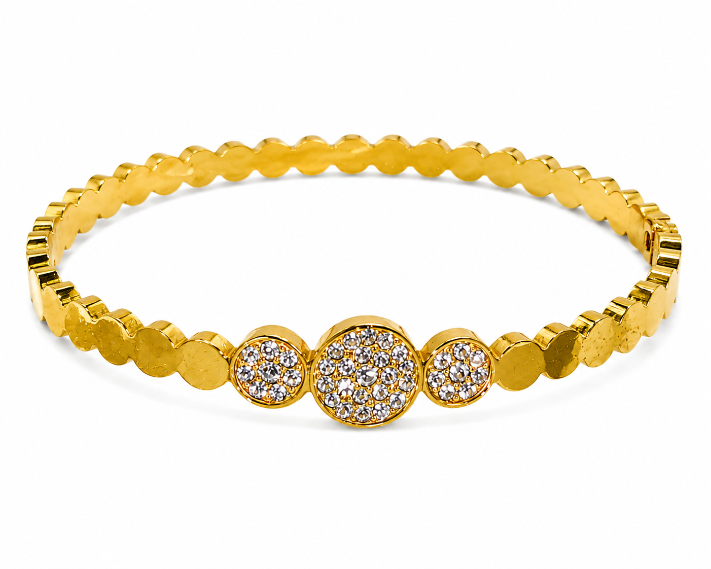 Celestial Trio Gold-Tone Crystal