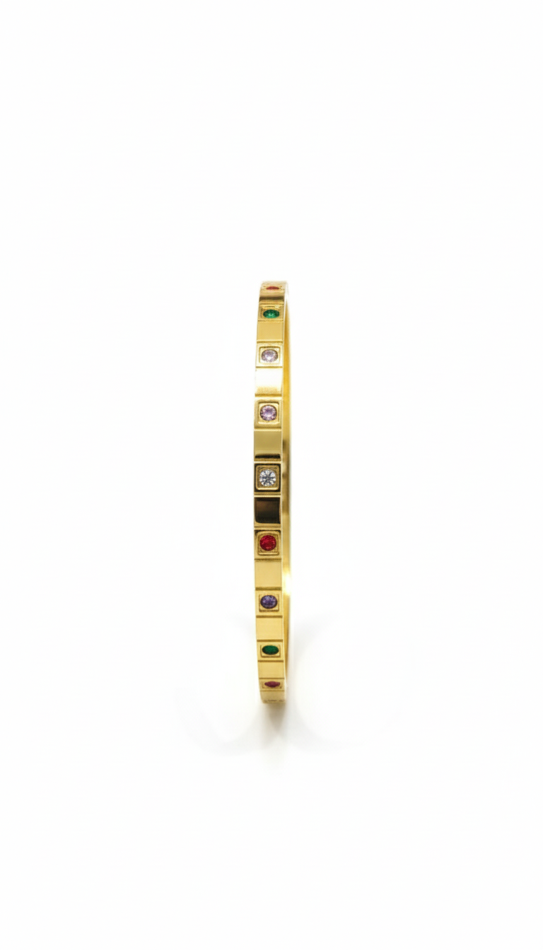 Elegant Multi-Color Stone
