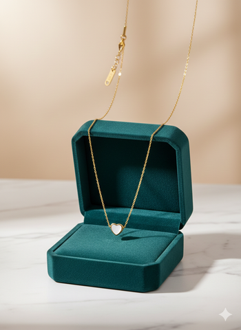 Aura Heart Signature – Timeless Dainty Chain