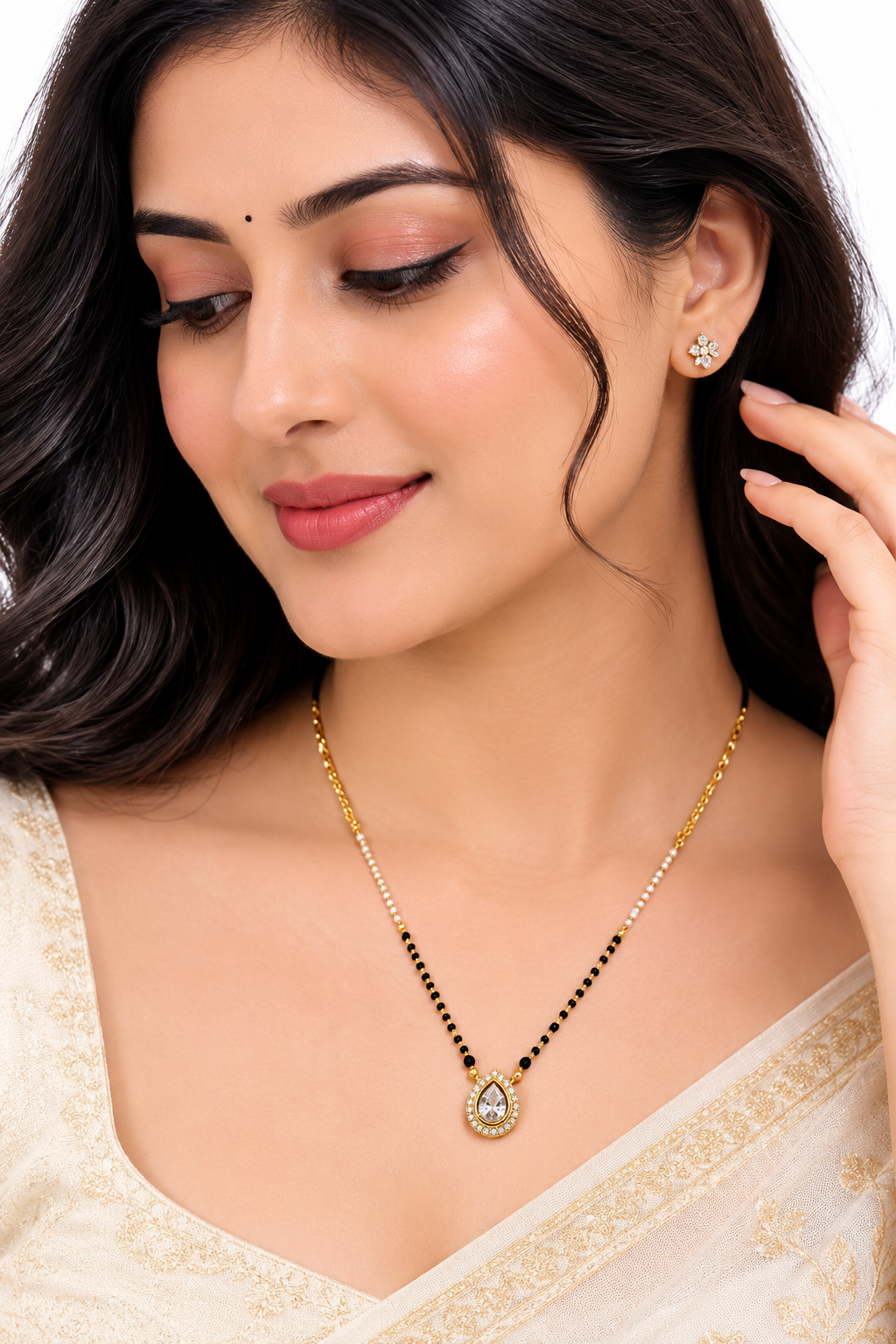 Teardrop Mangalsutra