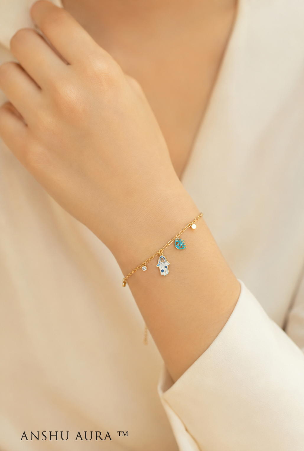 Evil Eye & Hamsa Charm