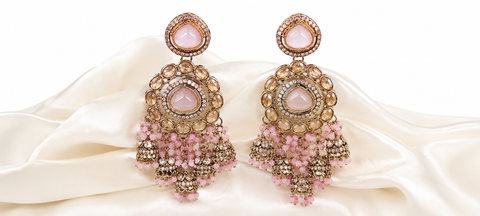 Chandbali Jhumka Earrings
