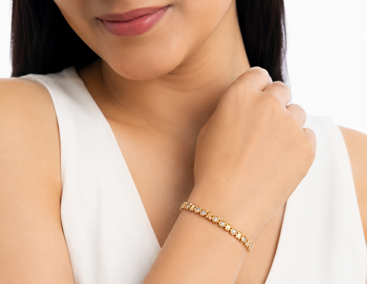 Crystal Charm bracelet