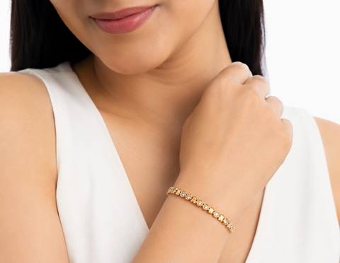 Crystal Charm bracelet