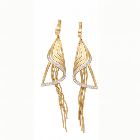 Luxe Tassel Drop Earrings
