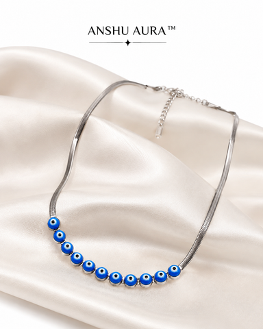 Blue Evil Eye Necklace