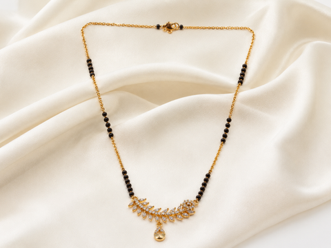 Elegant Black Bead Mangalsutra