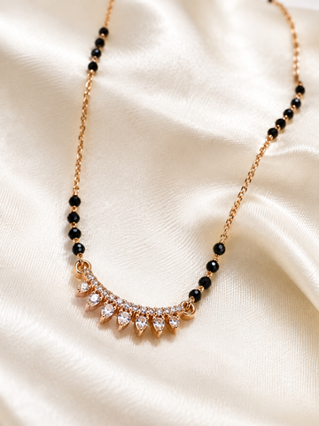 Elegant Black Bead Mangalsutra