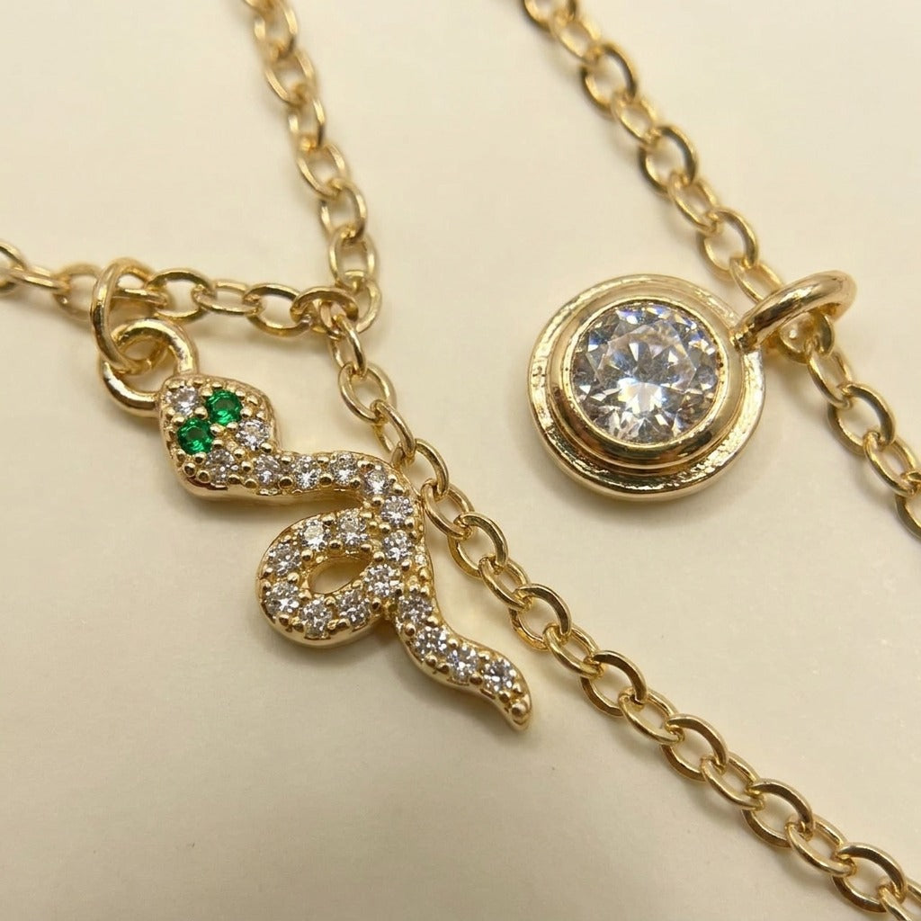 Celestial Charm Layered Necklace