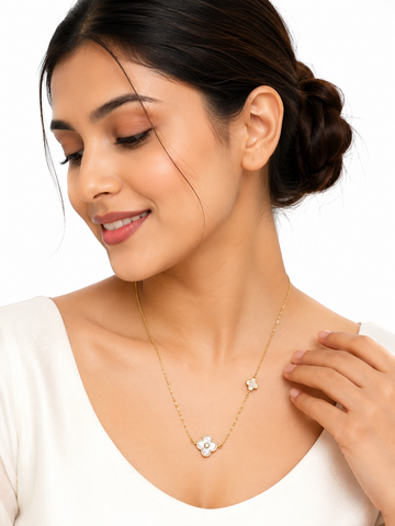 Luxury Clover Gold Necklace
