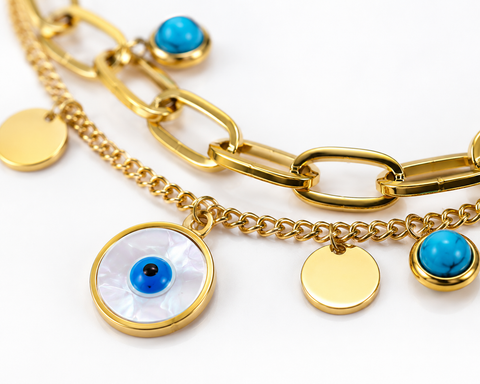Evil Eye Charm Bracelet